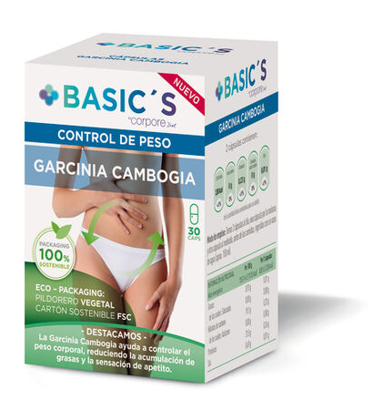 Garcinia cambogia Basic'S 30 cápsulas