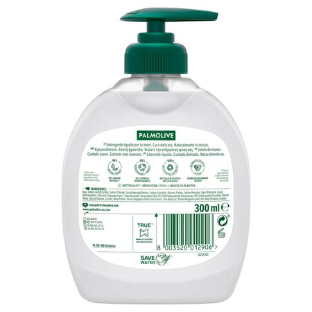 Jabón de manos con dosificador Palmolive 300ml leche y almendras
