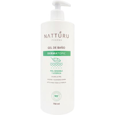 Gel de ba&ntilde;o Natturu 750 ml Piel sensinble o at&oacute;pica