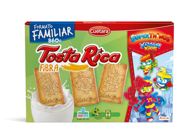 Galleta Tostarica cuétara 860g fibra