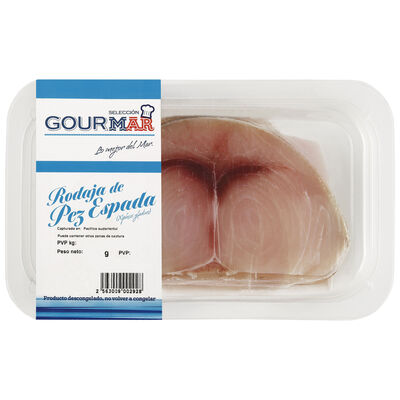 Pez Espada Rodaja Gourmar bandeja