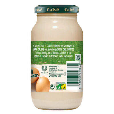 Salsa Calv&eacute; 430ml fina casera