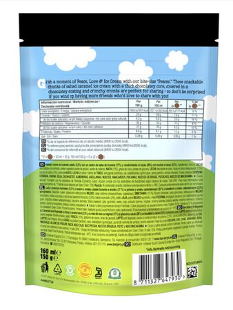 BEN&JERRY'S Peaces 10u Salted caramel Brownie