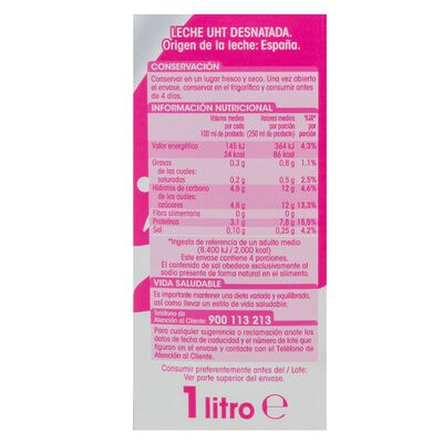 Leche Alipende 1l desnatada