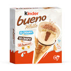 Helado cono Kinder Bueno white 4 uds