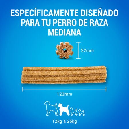 Snack perro Purina Dentalife mediano 5 unidades 115g