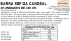 Barra de Espiga Candeal 300g