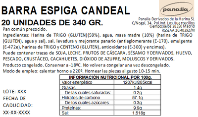 Barra de Espiga Candeal 300g