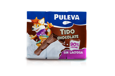 Batido sin lactosa Puleva 200ml pack 6 chocolate