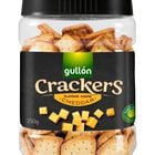 Galletas saladas crackers Gull&oacute;n 250g sabor cheddar
