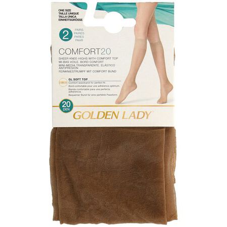 Minimedia Licra Comfort 20D Golden Lady 2U Escala
