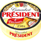 Queso camembert en porciones Président 250g