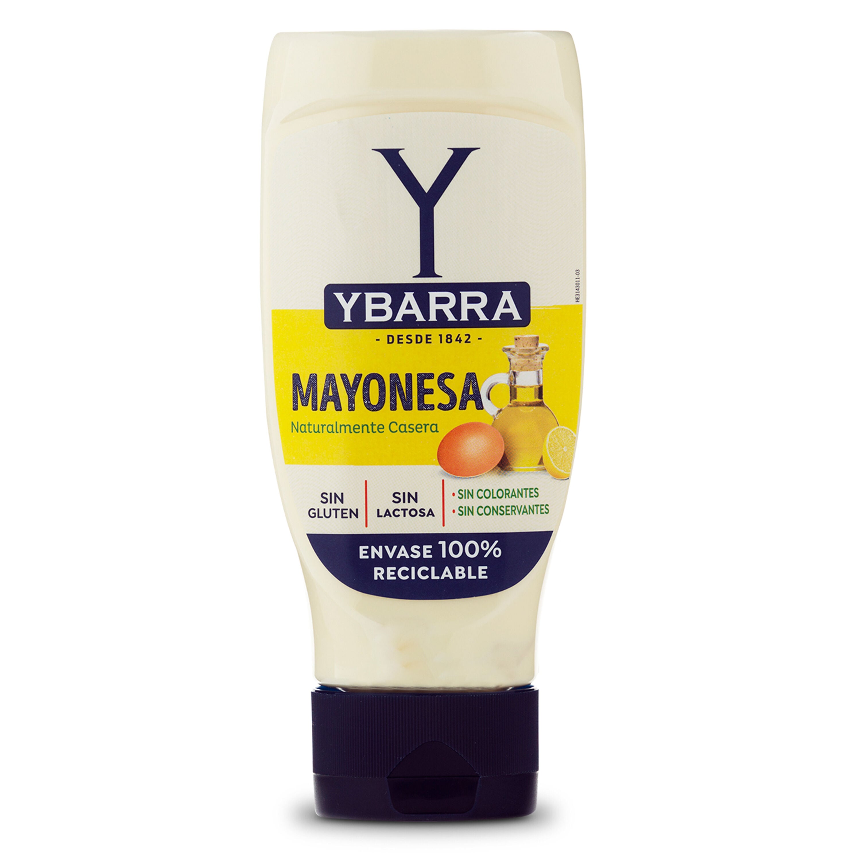 Mayonesa Ybarra 500ml bocabajo