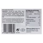 Pechuga de pavo en finas lonchas esencia Tello 125g