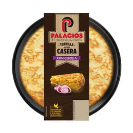 Tortilla de patata con cebolla sin gluten Palacios 650g