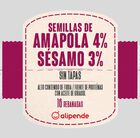 Pan de molde Alipende 500g amapola y sésamo