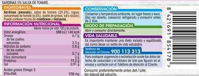 Sardinas en tomate Alipende 2 unidades 85g
