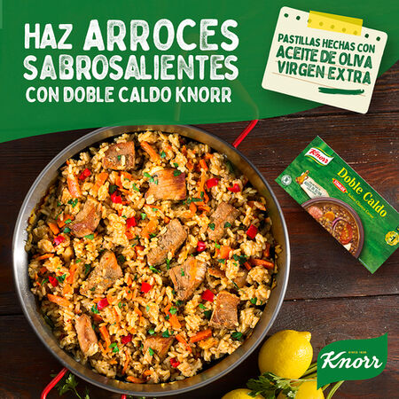 Caldo doble en pastillas s/gluten s/lactosa Knorr 2-4p