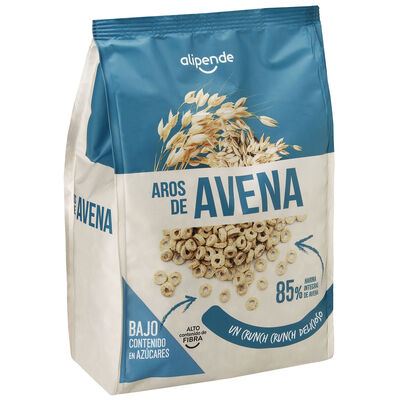 Cereales aros de avena Alipende 400g