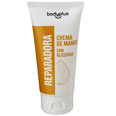 Crema de manos reparadora con glicerina Bodyplus 75 ml