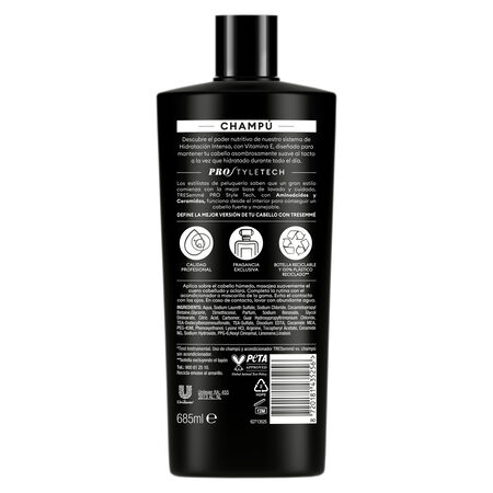 Champú hidratación intensiva Tresemmé 685 ml