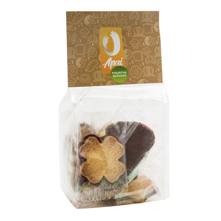 Galletas Apai 120g figuritas bañadas en chocolate