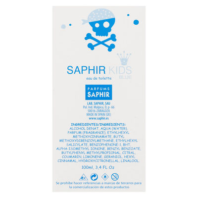Eau de toilette kids Saphir kids 100ml blue