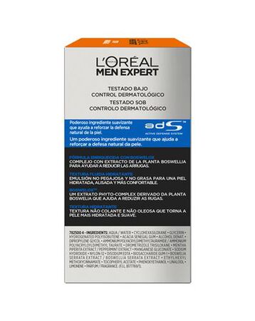 Crema facial L'Oréal men expert 50ml stop arrugas
