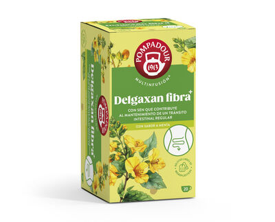 Infusi&oacute;n delgaxan fibra Pompadur 20 Uds