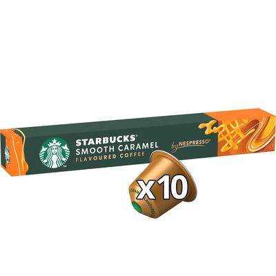 Café con caramelo Intenisdad 5 Starbucks Nespresso 10 Cápsulas
