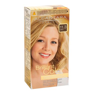 Tinte de cabello Alc&aacute;ntara Brilliant Color n&ordm; 11.3 oro