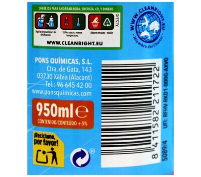 Fregasuelos Asevi 1 Litro Mio