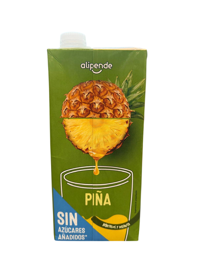 Bebida sin az&uacute;car a&ntilde;adido Alipende 1L pi&ntilde;a