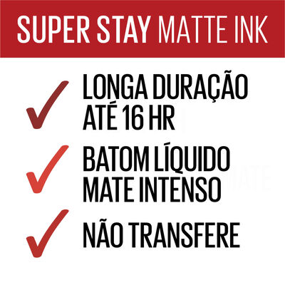 Pintalabios Maybelline Superstay Matte Ink 70 nudes