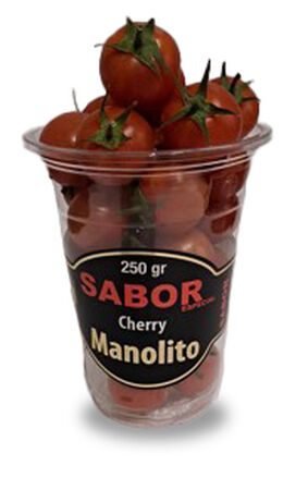 Tomate cherry m&aacute;s crujientes y jugosos Manolito 250g
