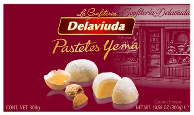 Pasteles de yema confitada Delaviuda 300g