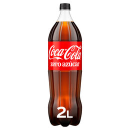 Refresco cola Coca-Cola botella 2l zero azúcar
