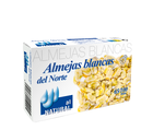 Almejas blancas del norte al natural Tres Gotas 63g 65/100