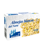 Almejas blancas del norte al natural Tres Gotas 63g 65/100