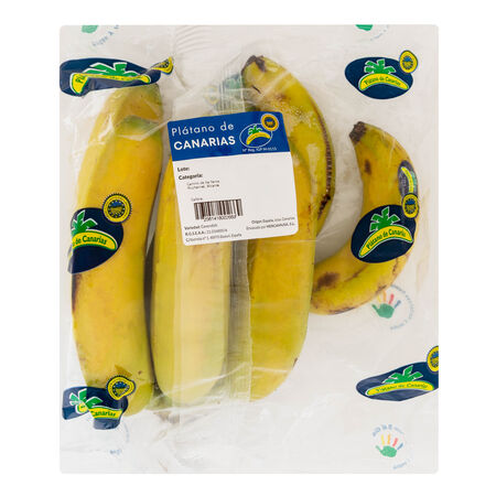 Plátano canario bolsa 1,2 kg aproximadamente