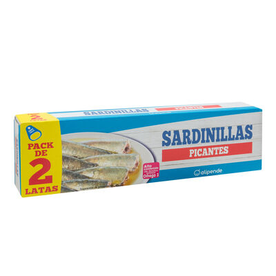 Sardinilla Alipende pack 2 60g picantes