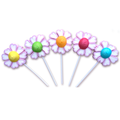 Golosina flor corazón piruleta Sweetpeople 50g