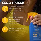 Crema solar pistola factor de protecci&oacute;n 50 protege e hidrata Nivea 250ml