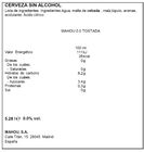 Cerveza Mahou 0,0 33cl P16 Tostada