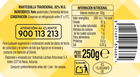 Mantequilla tarrina Alipende 250gr