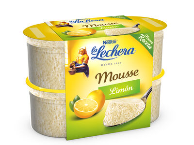 Mousse La Lechera pack 4 lim&oacute;n