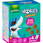 Galletas sin gluten Hookies Sharkies Gullon 160g