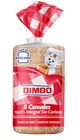 Bimbo 8 Cereales 100% Integral Sin Corteza 450g
