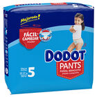 Pañales braga Dodot Pants talla 5 12-17kg 30 uds