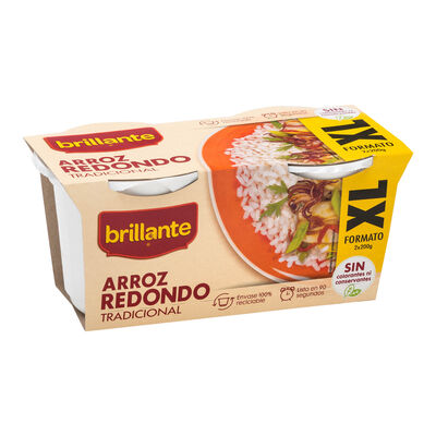 Arroz redondo Brillante pack 2 xl